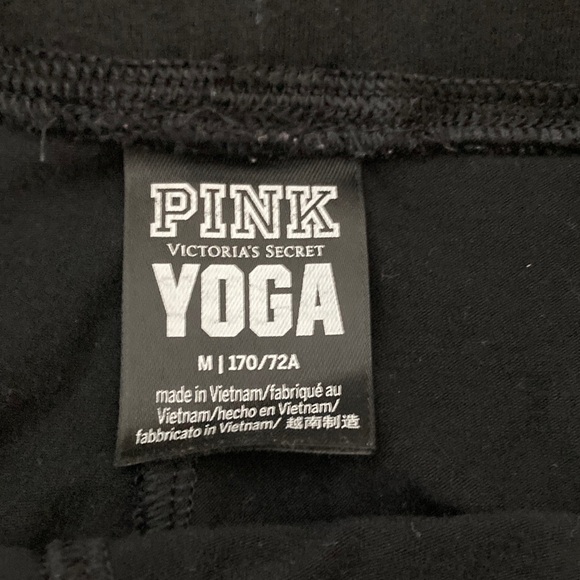 PINK Victoria's Secret Yoga Leggings - Black - Picture 2 of 4